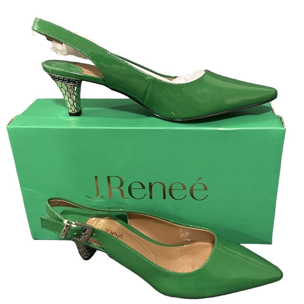 J.Renee Mayetta Green Pumps